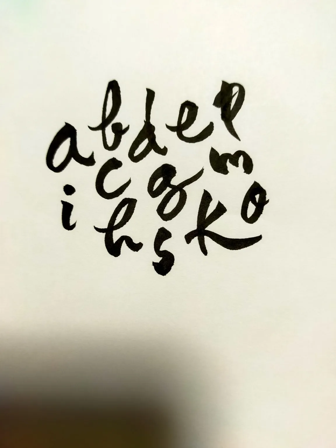 アルファベット・作品 20